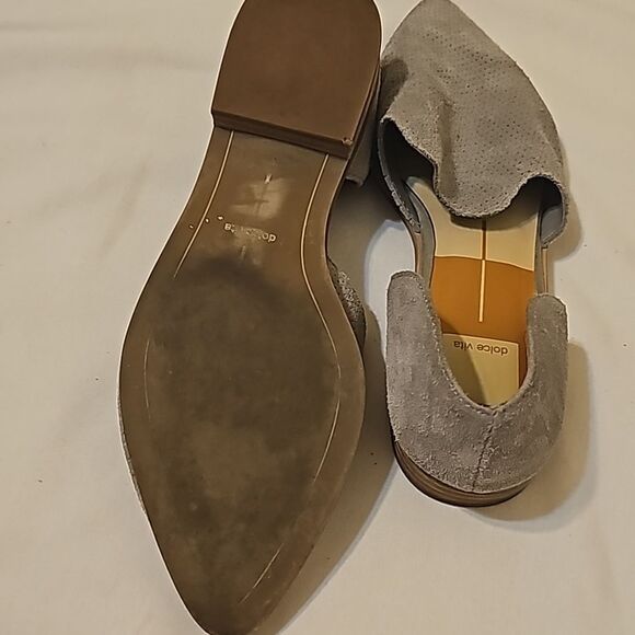 Dolce Vita - Kammy Suede Pointed Toe Cutout Flat 8.5 - Picture 4 of 5